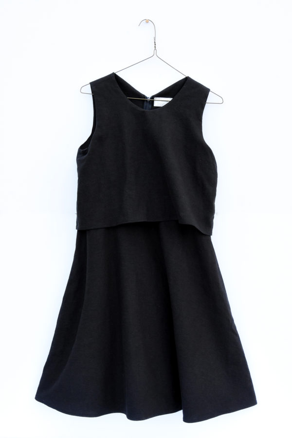 Overlay Dress : Black